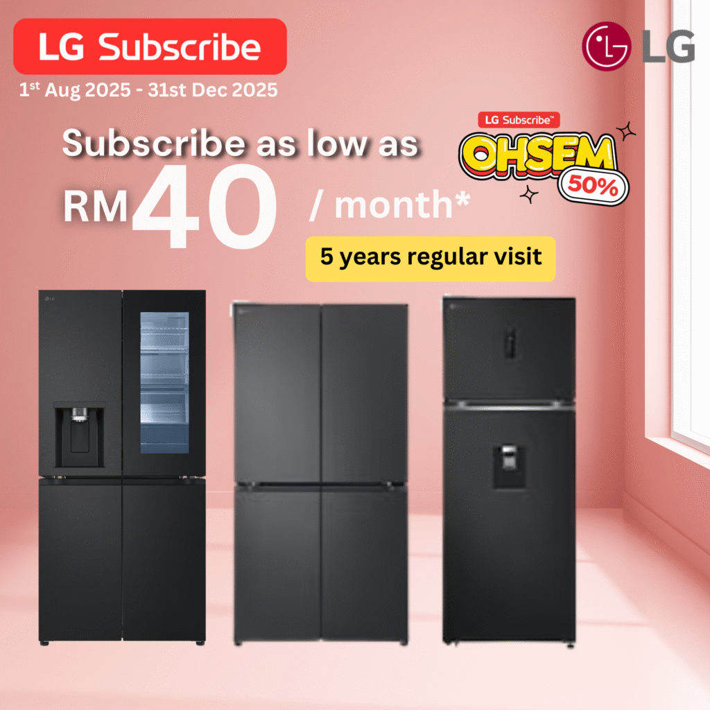 LG Subscribe OHSEM Refrigerator Promotion 2025