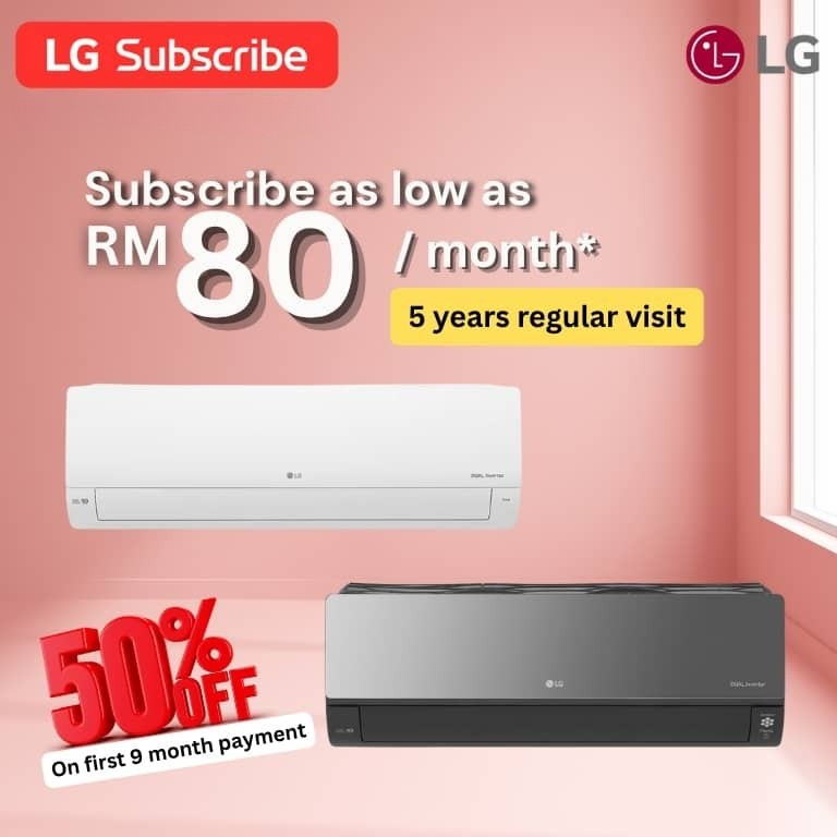 LG Air Cond Jan 2026 promotion